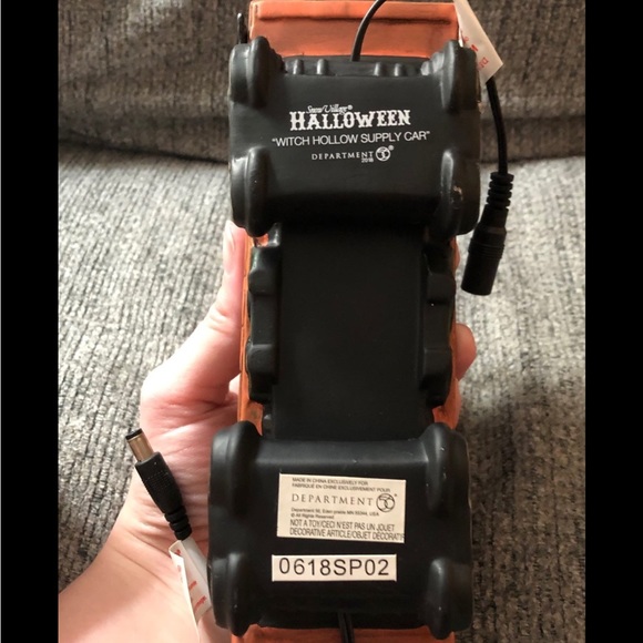 Dept 56 Halloween Haunted Rails Witch Hollow Supply Car - Picture 6 of 7